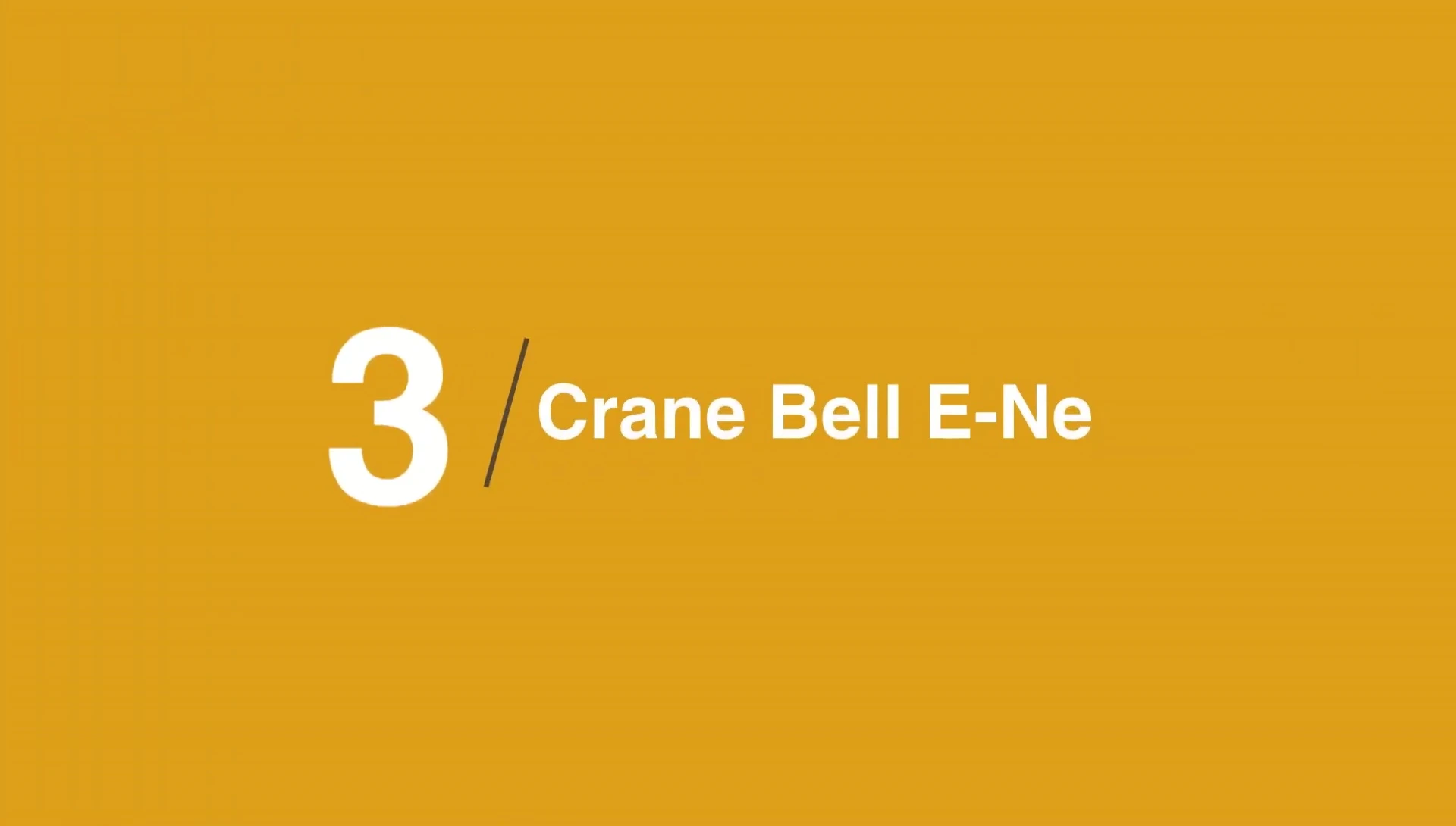 The Crane Bellin in various colors displayed.