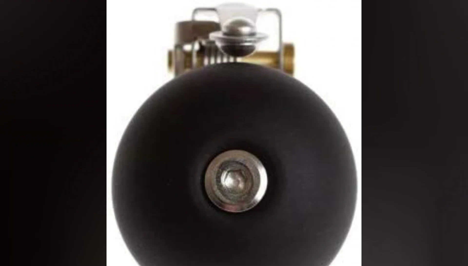 Close-up showing the nylon-coated metal band of the Crane Bellin.