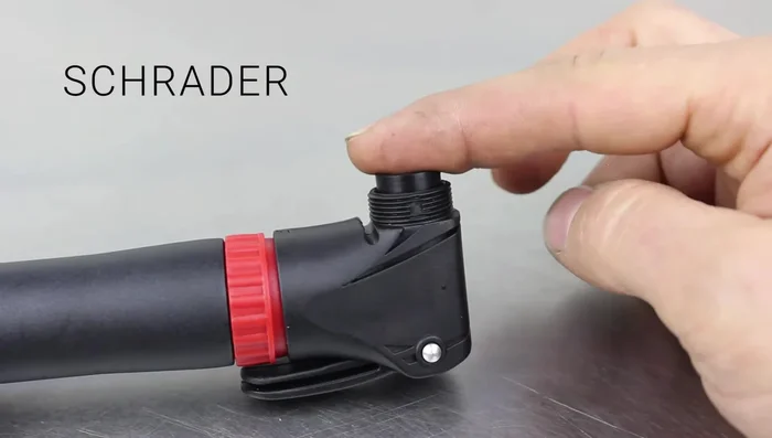 Close the lever and push the rubber seal down.