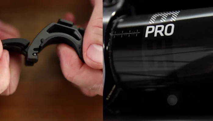 Place the bracket around your handlebar.