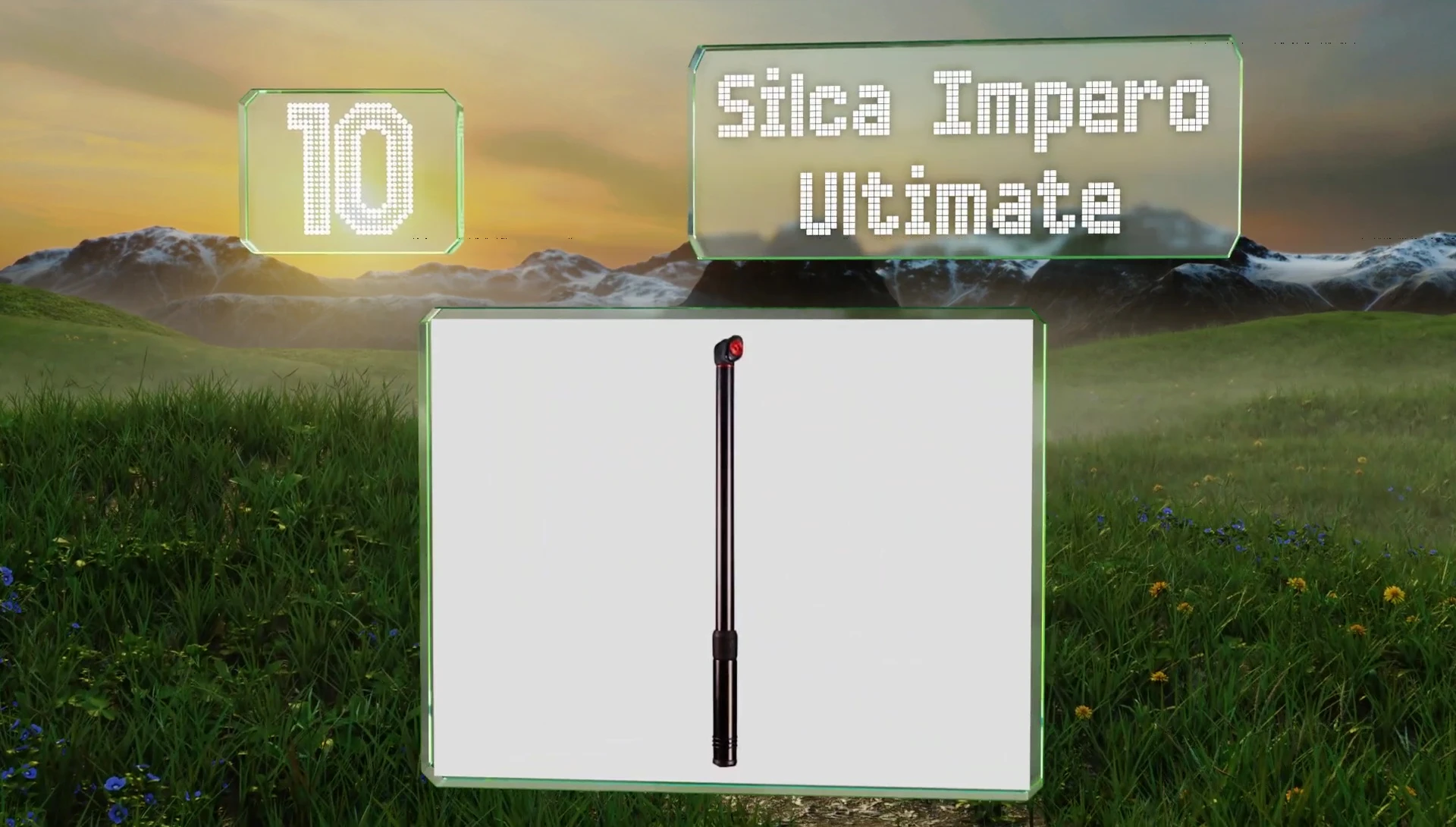 Close-up of the Silca Impero Ultimate's frame mount