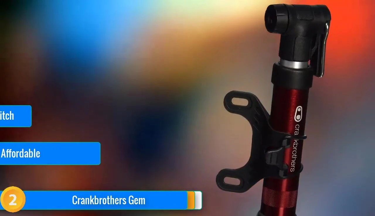 Close-up of the HV/HP switch on the Crank Brothers Gem