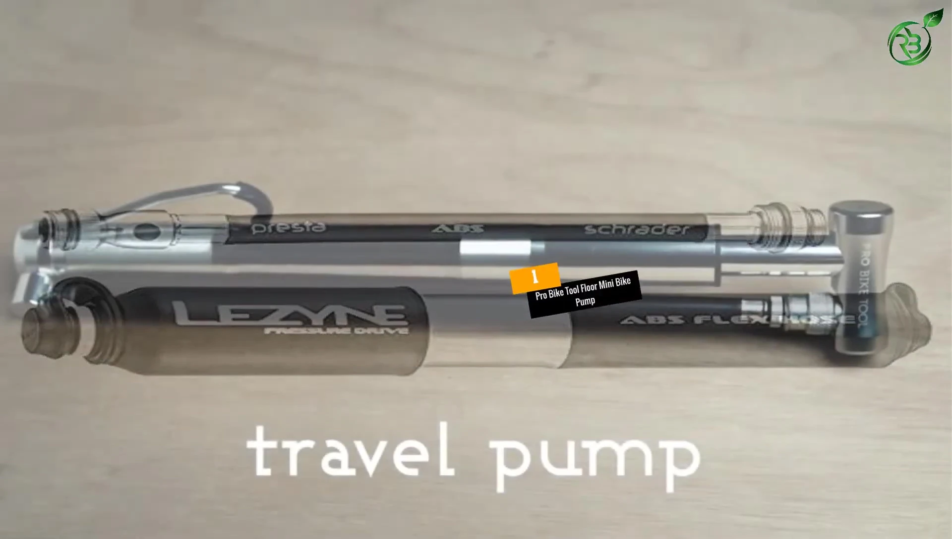 Pro Bike Tool Floor Mini Bike Pump