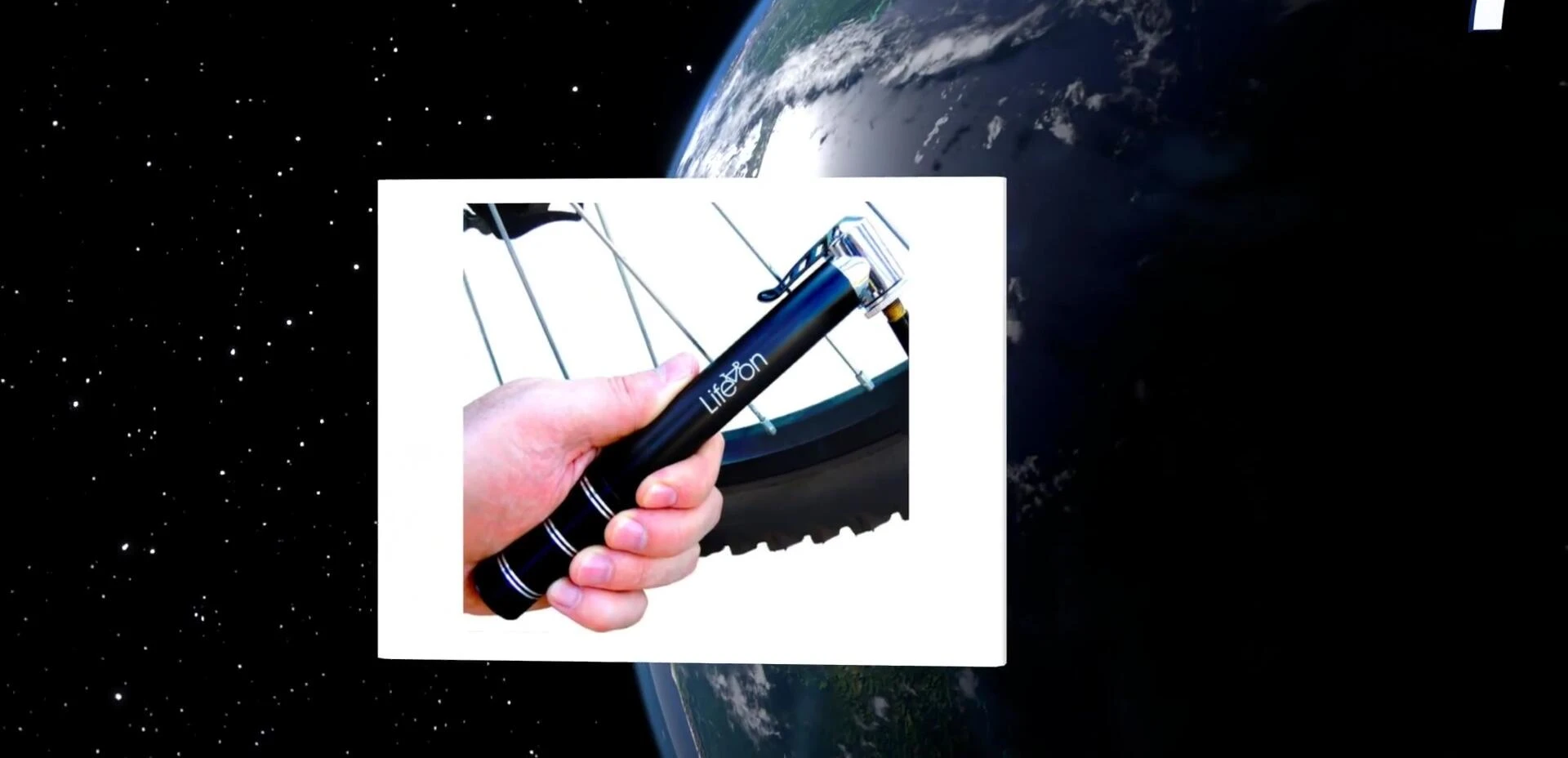 Close-up showing the locking nozzle