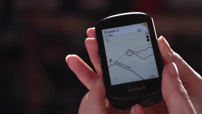 Leverage Garmin's built-in navigation. Explore the map freely, zoom in/out, or follow uploaded courses with turn-by-turn directions and alerts.