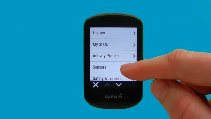 Select 'Shimano Di2' from the sensor list and confirm.