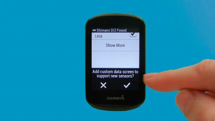 Add custom data screens to support the new sensor.