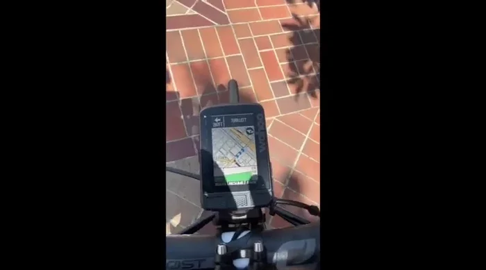 The head unit gives incorrect directions again, suggesting a left turn when going straight is necessary.