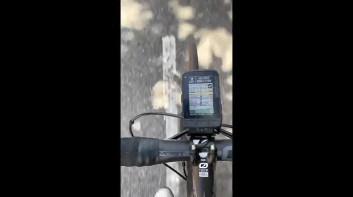 The map segments on the head unit reach their end, and the next portion fails to load promptly.