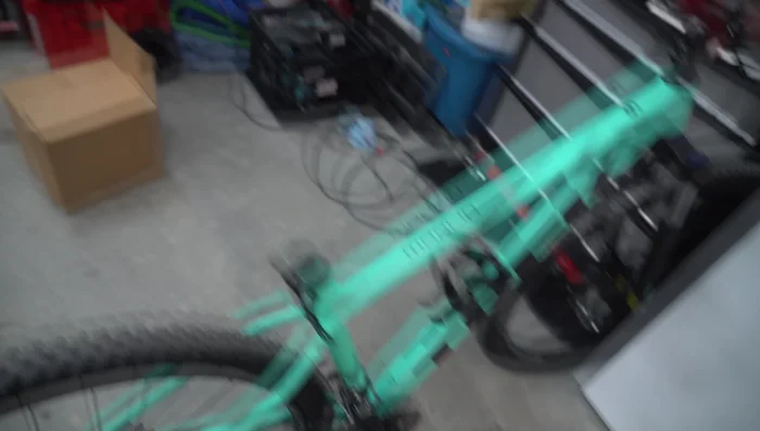 Slide the old seat off the seatpost.