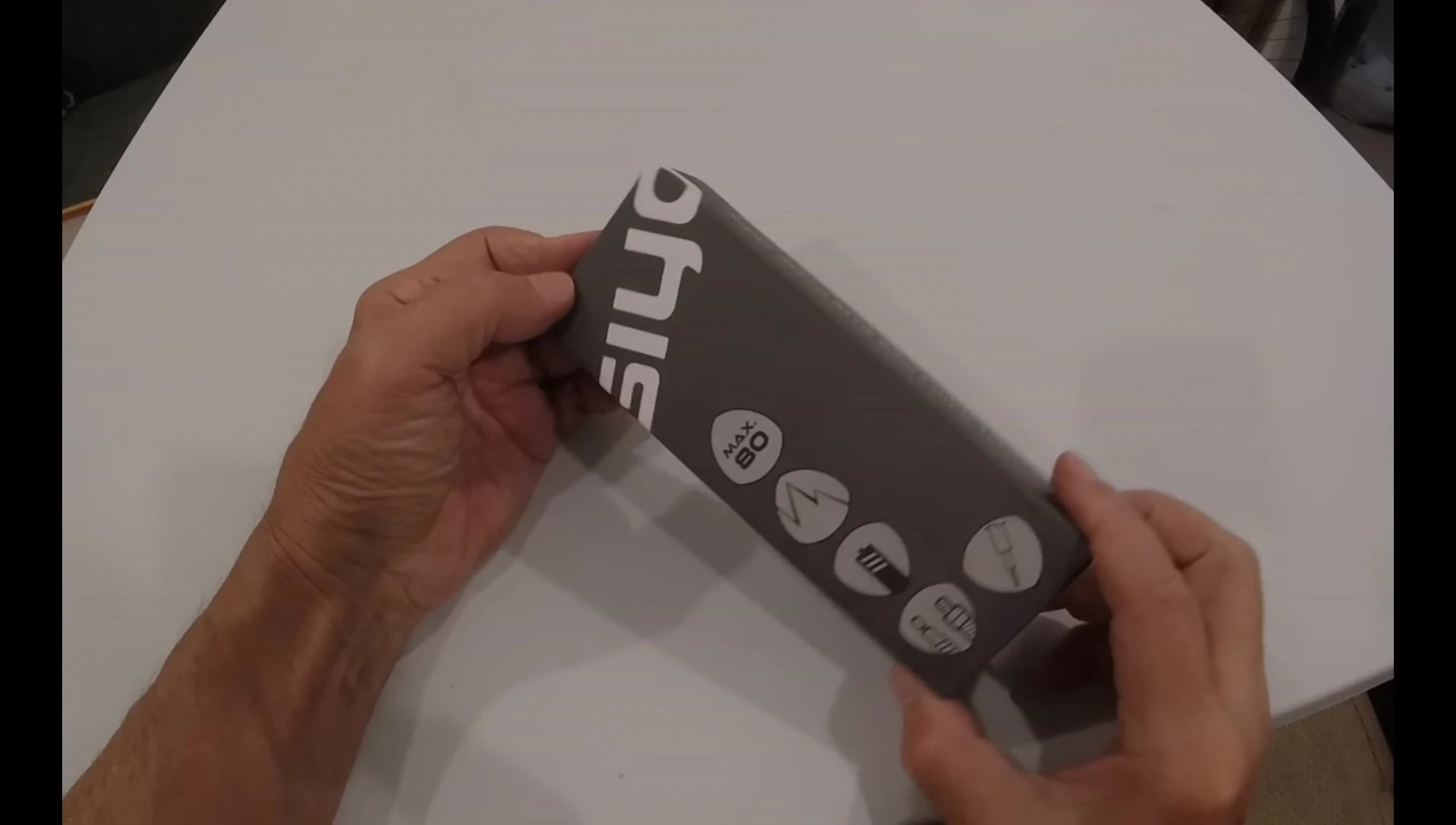 The GIYO Super Micro MTB pump in its packaging.
