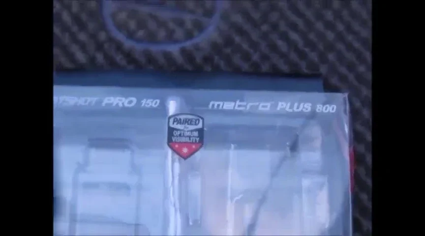 Close up of the front light (Metro Plus 800)