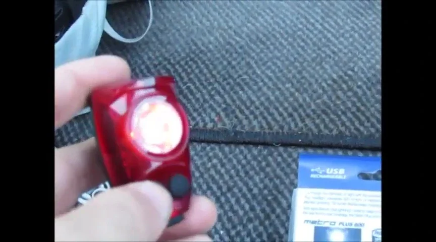 Demonstration of rear light modes