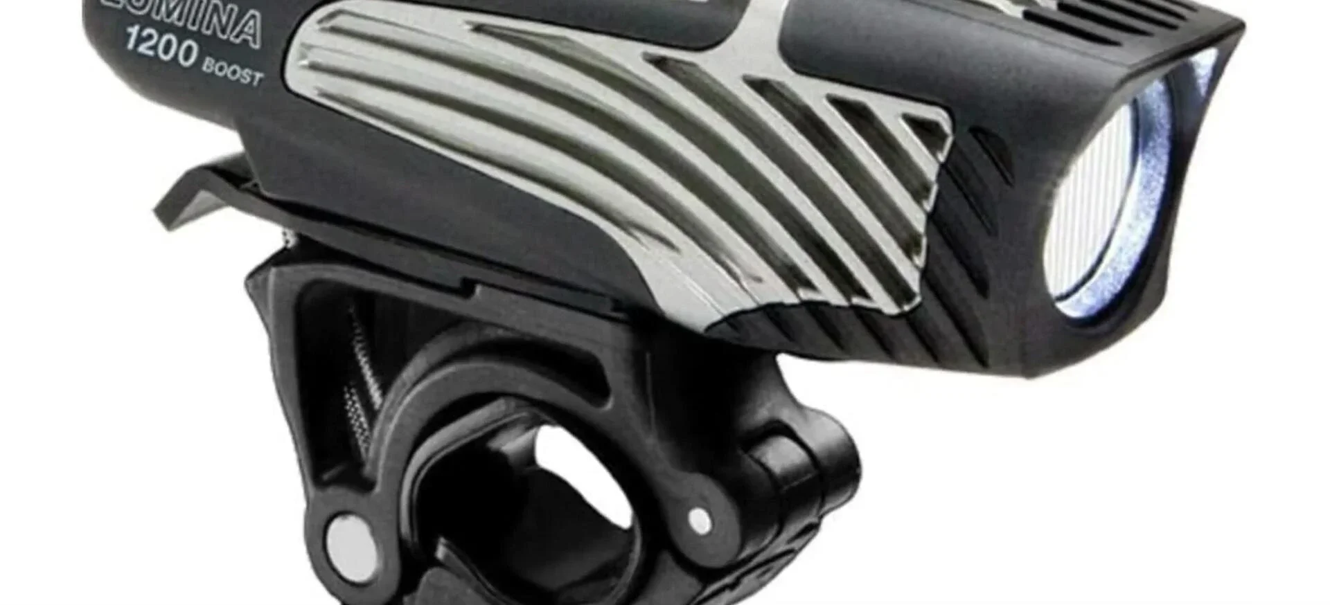 Close-up of the Knight Rider Lumina 1200 Boost on a bike
