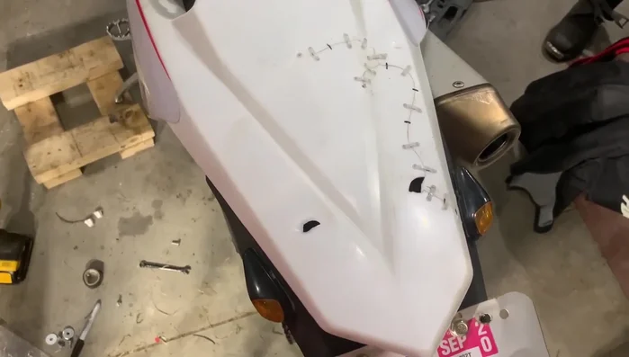 Remount all other components (lights, etc.)