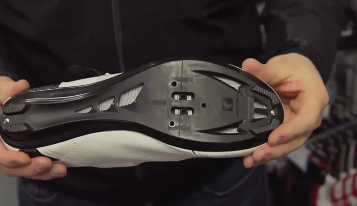 Consider a high-end road shoe with a carbon fiber sole for even greater stiffness and lightweight performance. Look for a ratchet mechanism for precise fit adjustments.