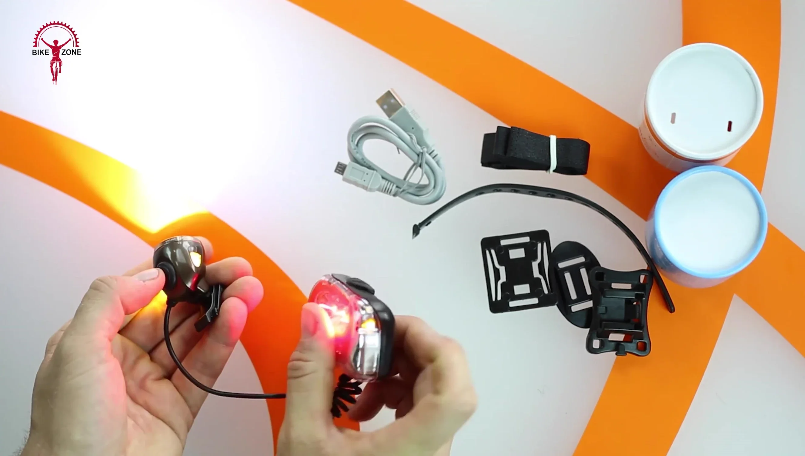 Viz 360 highlighting its controls and battery indicator
