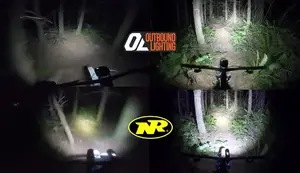 Outbound Trail Evo vs. NiteRider Lumina Max 2500: Mountain Bike Light Showdown