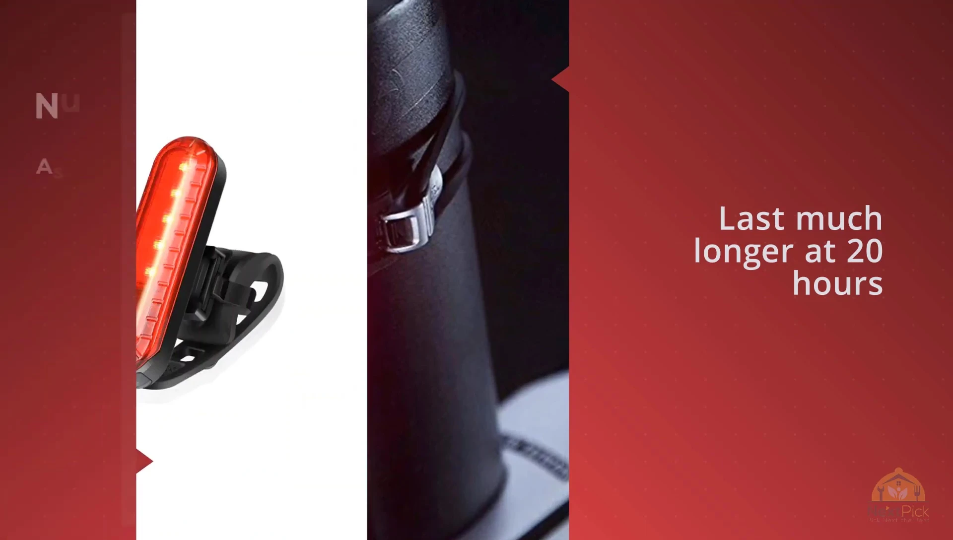 A-Sure USB Rechargeable LED Bike Taillight