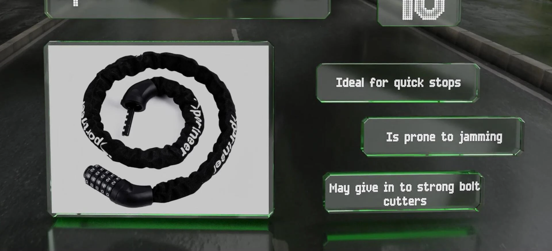 Kryptonite Keeper lock