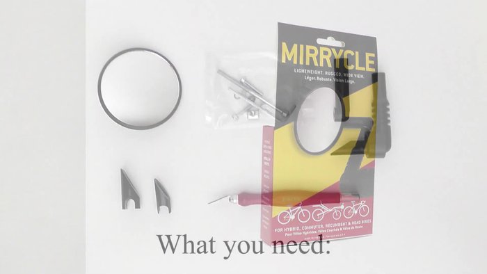 Use a sharp knife to poke through and cut around the inside of the handlebar grip.