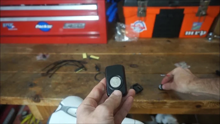 Install the sensor battery.