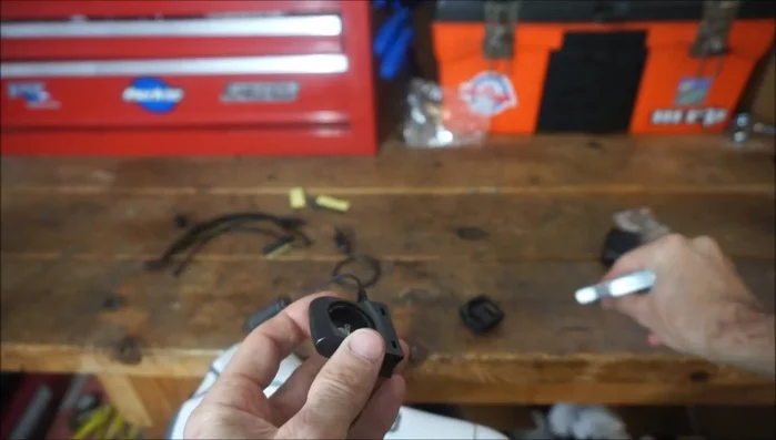 Install the sensor battery.