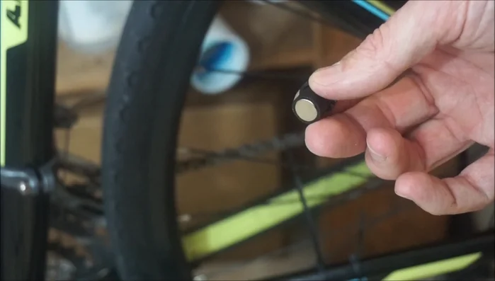 Align the wheel sensor and magnet with a 1-3mm gap. Tighten the cable ties securely.