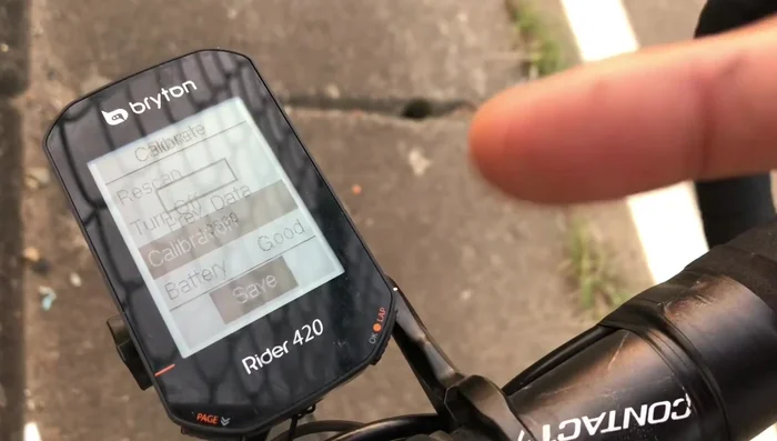 Save the calibration value.