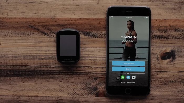 Power on your Edge 130 Plus.