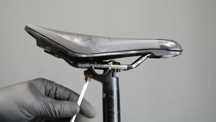 Tighten the bolt securely.