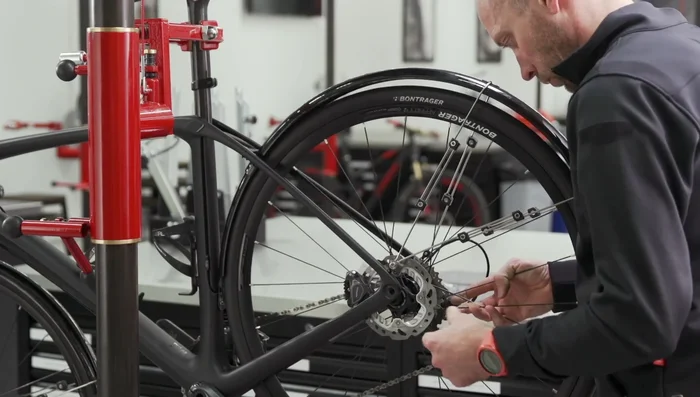 Ensure fender placement doesn't interfere with wheel travel, brake function, or other bike parts.