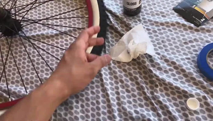 Clean the surface before and after sanding to remove debris and decal residue.