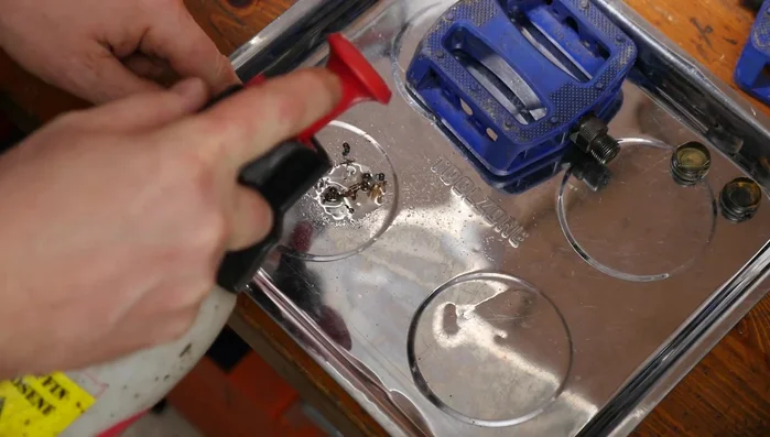 Count the bearings to ensure you have all of them (13 in this example).