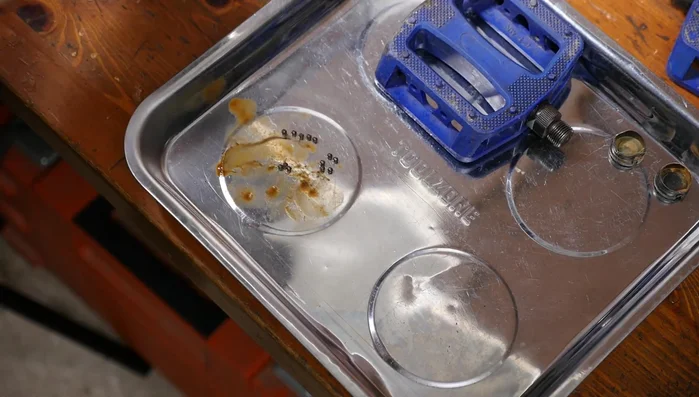 Count the bearings to ensure you have all of them (13 in this example).