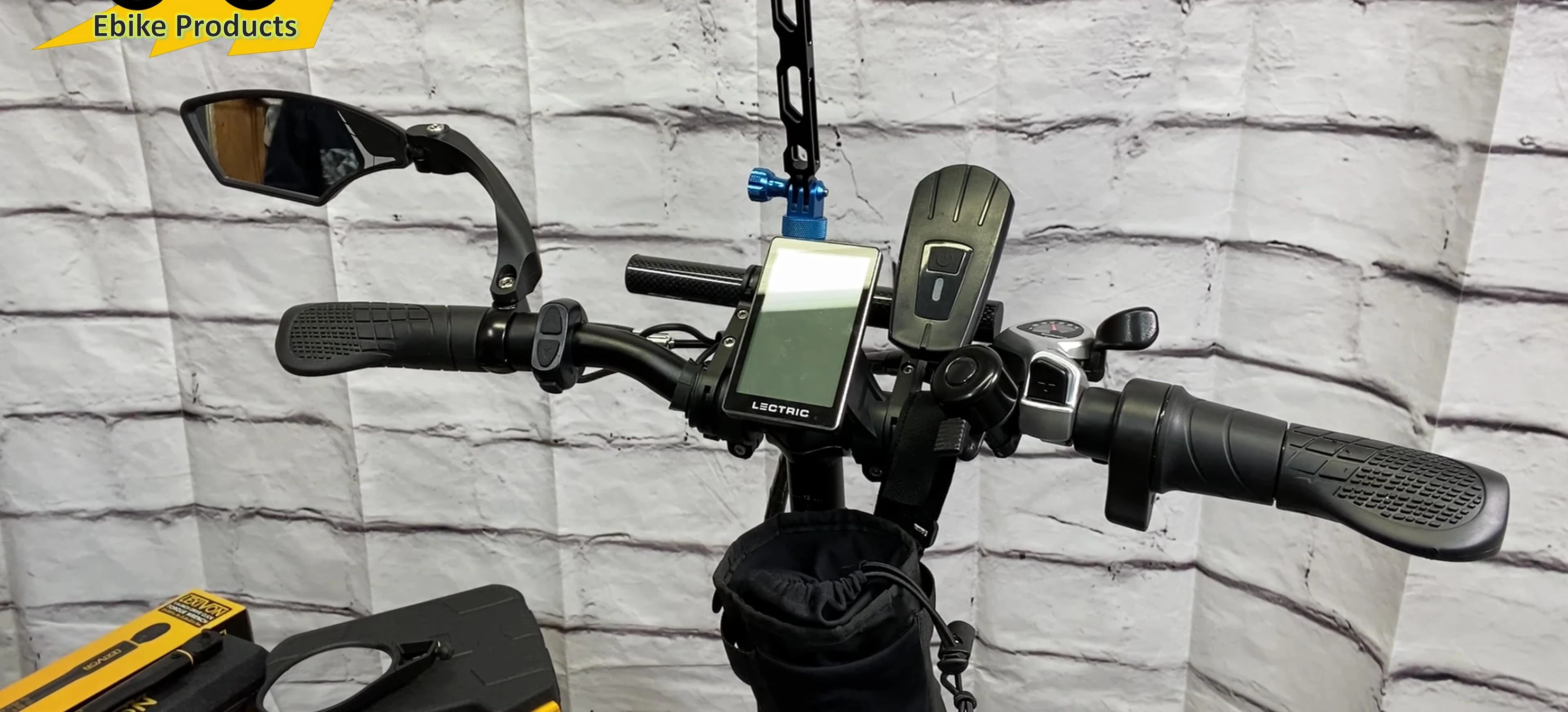 Final look of the Hafny Mirror on the Lectric XP