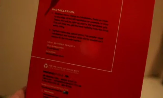 Instructions for positioning the mirror clamp