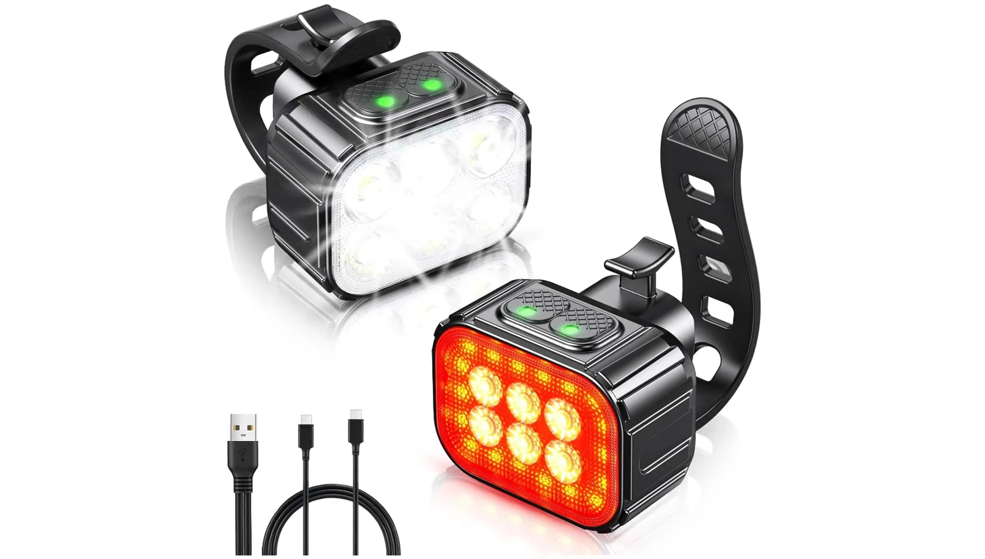 Cubine Q6 bike light set