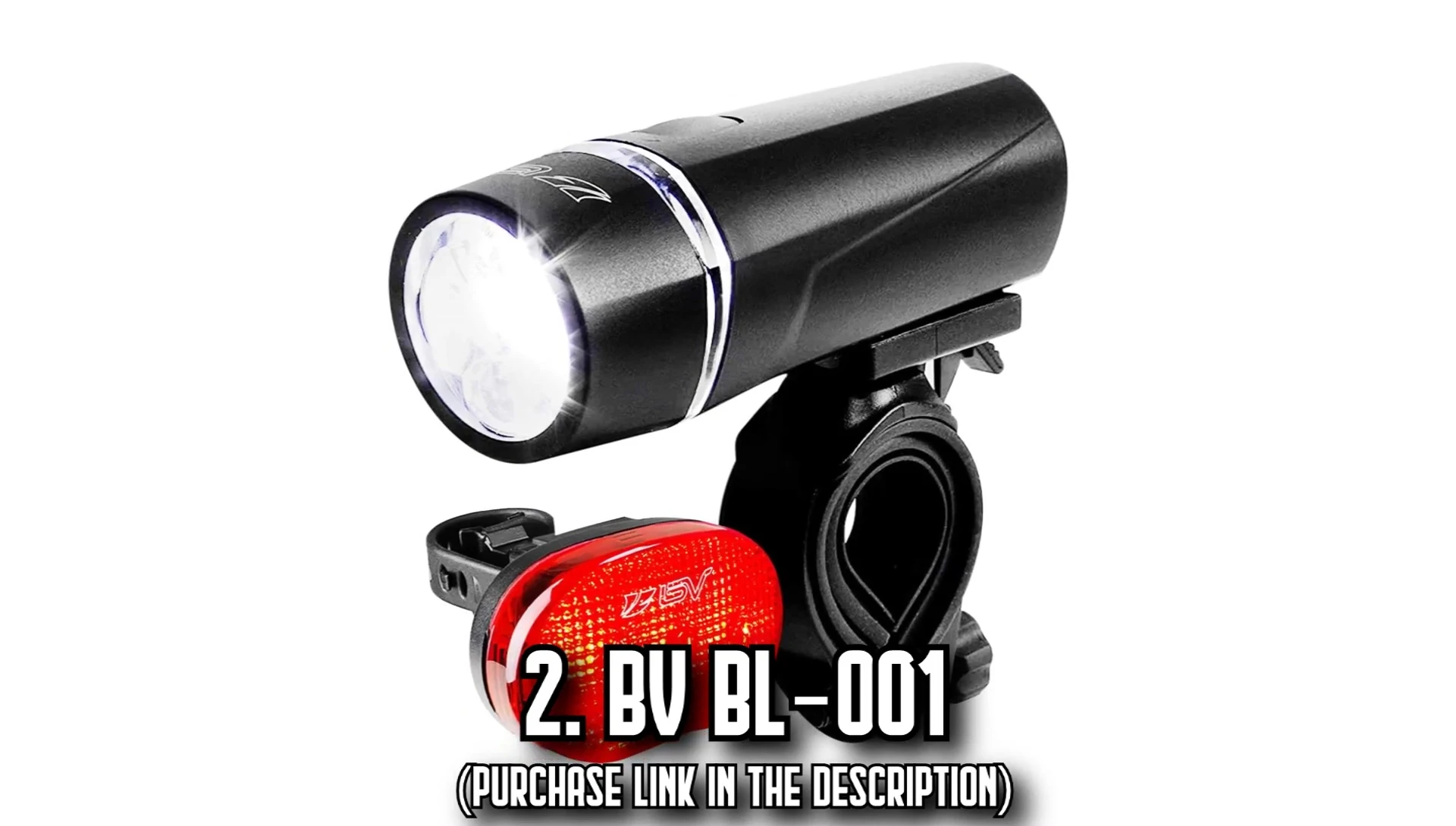 BV BL001 bike light set
