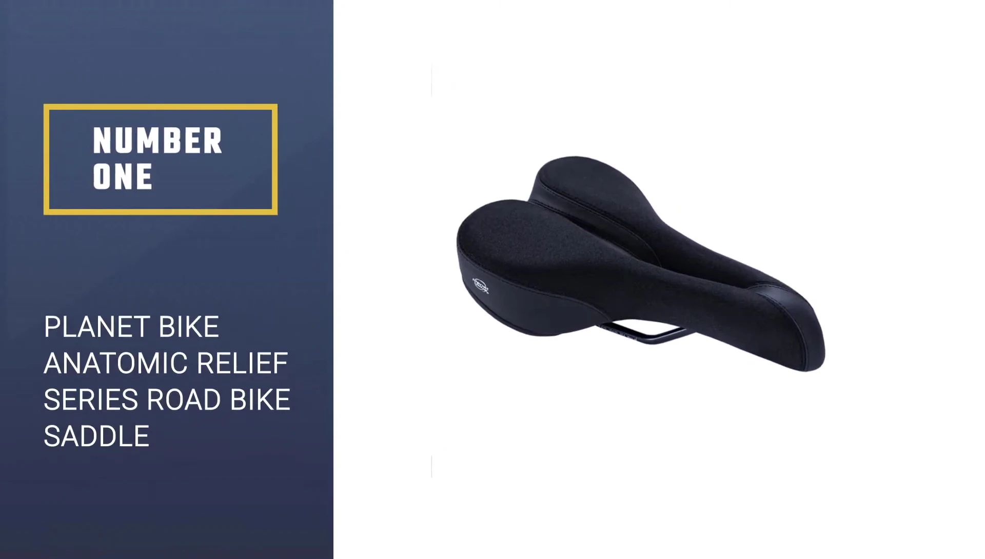 Planet Bike Anatomic Relief Series Road Bike Saddle
