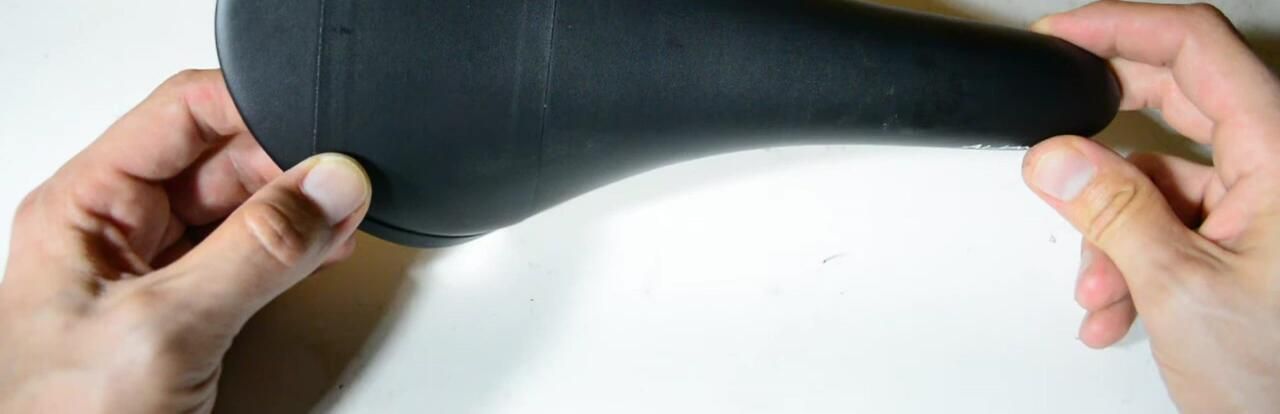 Overall view of the saddle