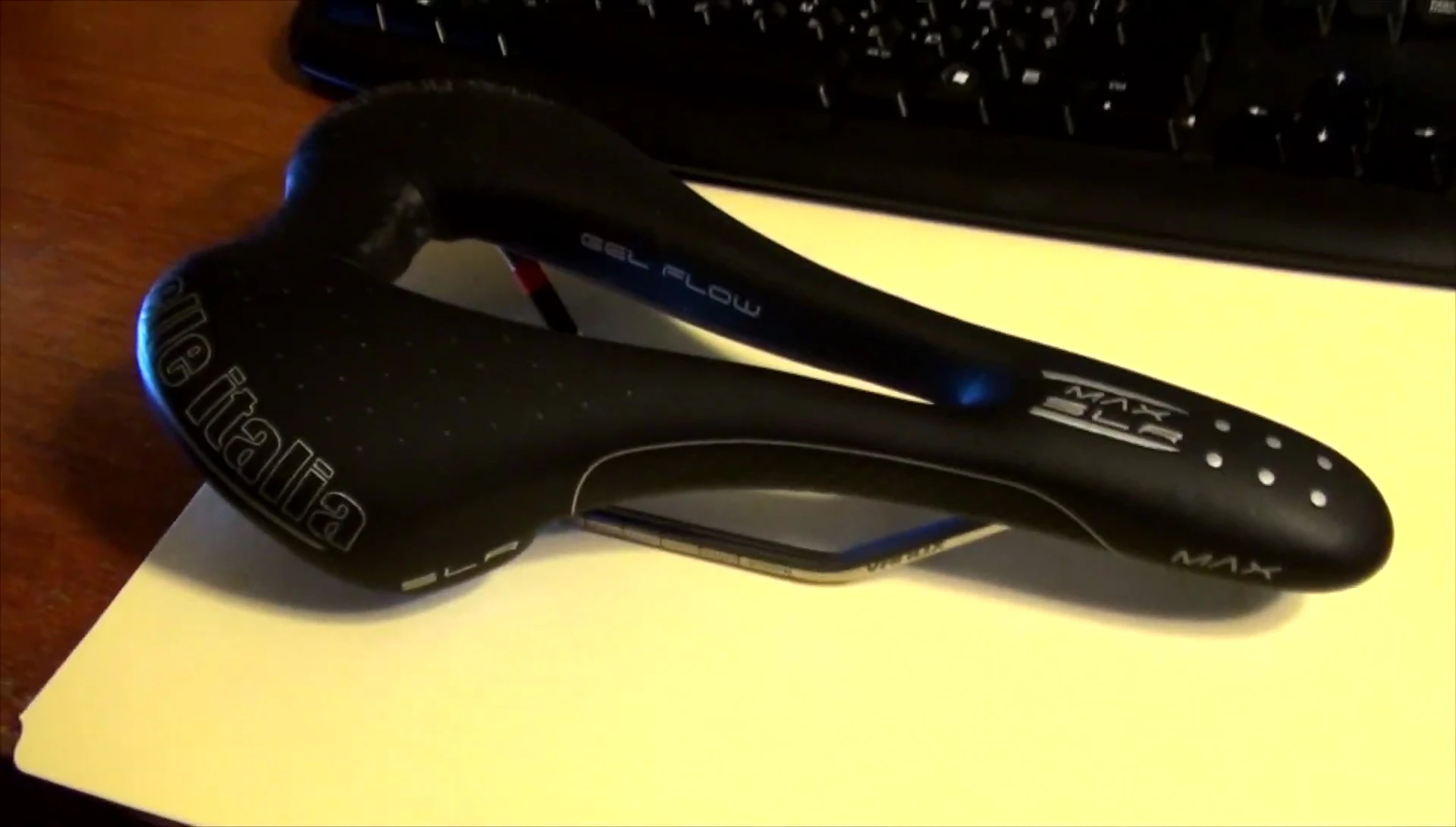 Shot showing the saddle size information (L3).