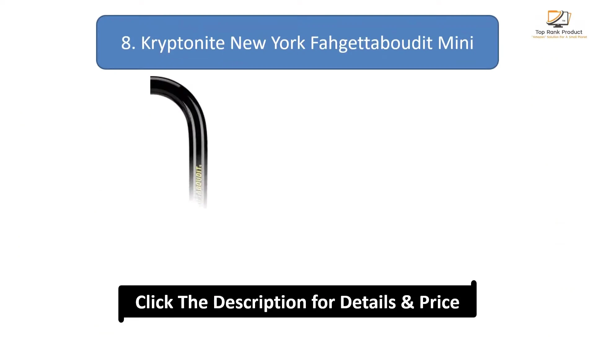 Kryptonite New York Fahgettaboudit Mini U-lock