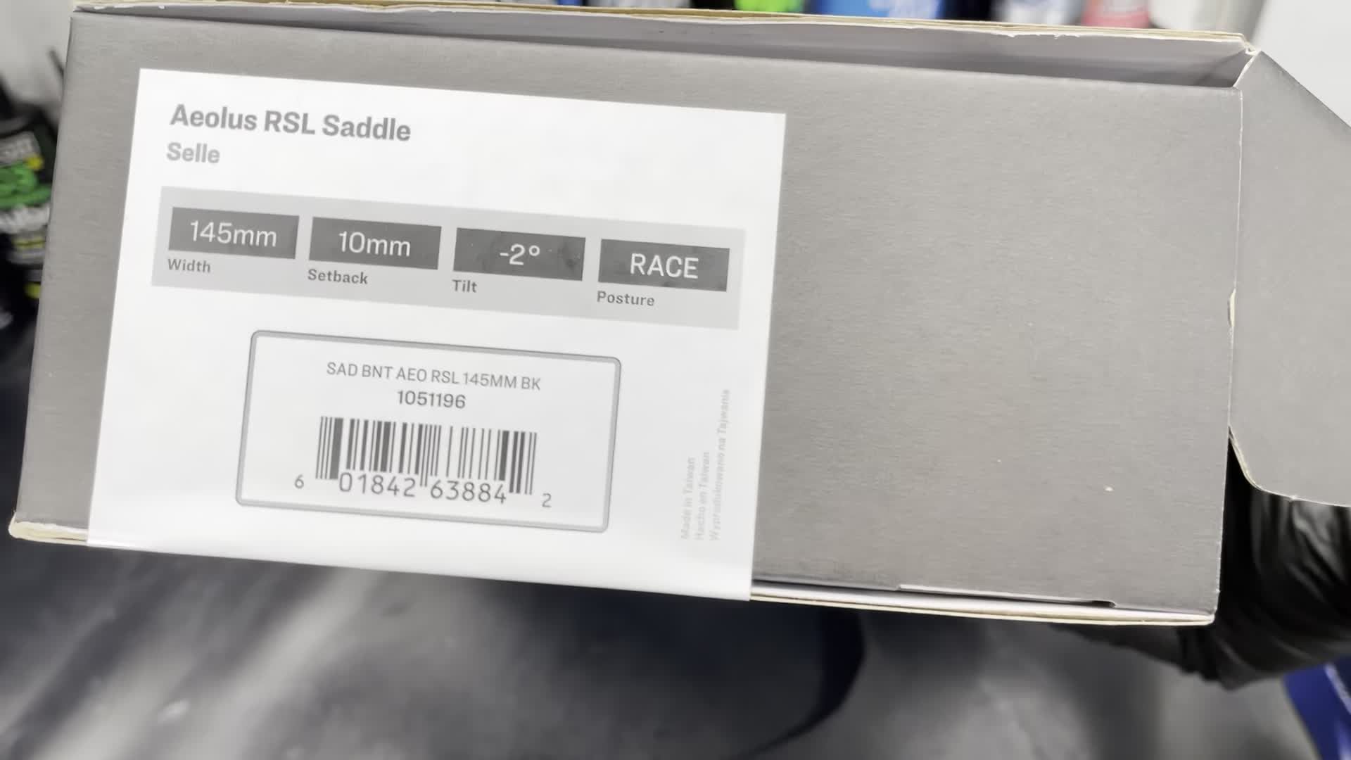 Close-up comparison shot of the old and new Bontrager Aeolus saddles.