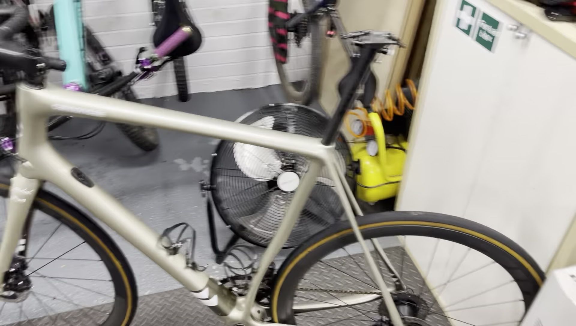 Final shot showing both saddles side by side.