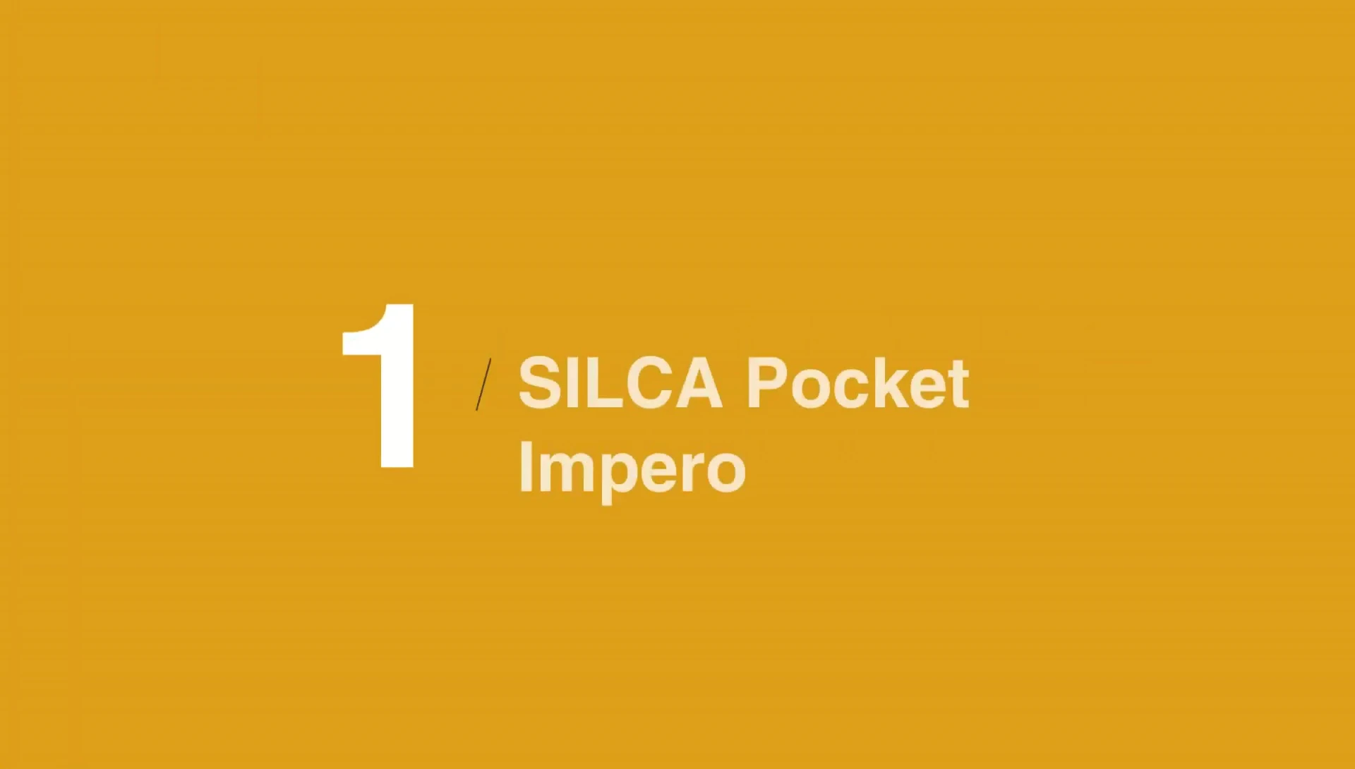 The Silca Pocket Impero pump, showcasing its design and quality.