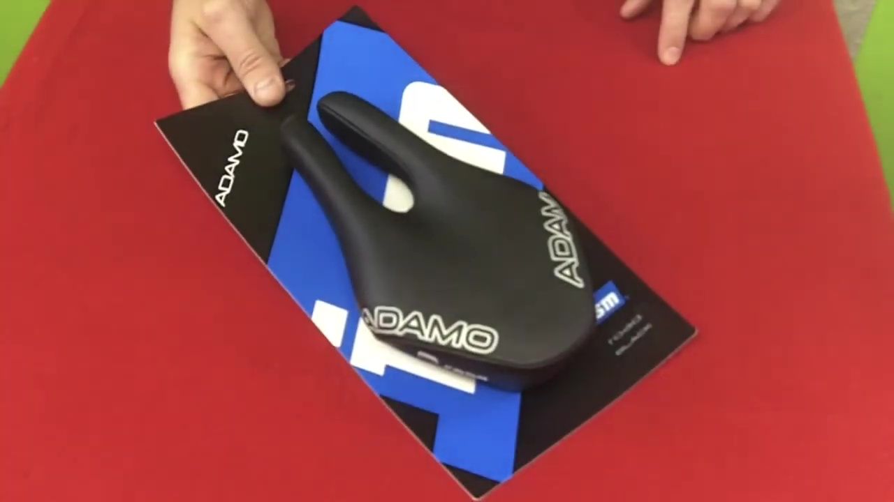 The saddle being prepared for installation.