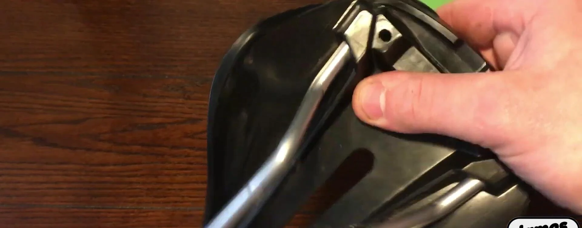 Overlapping the two saddles to highlight their similar shape and size.