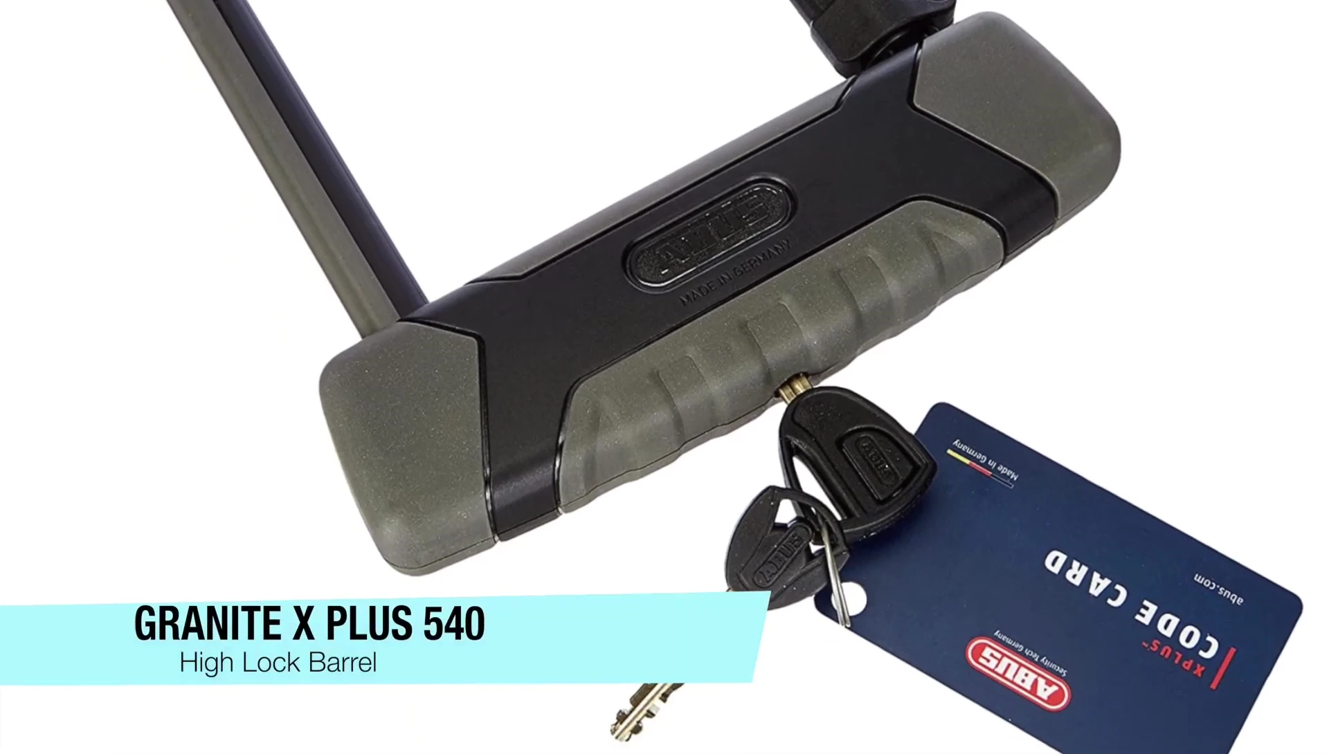 The Abus Granite X Plus 540 lock