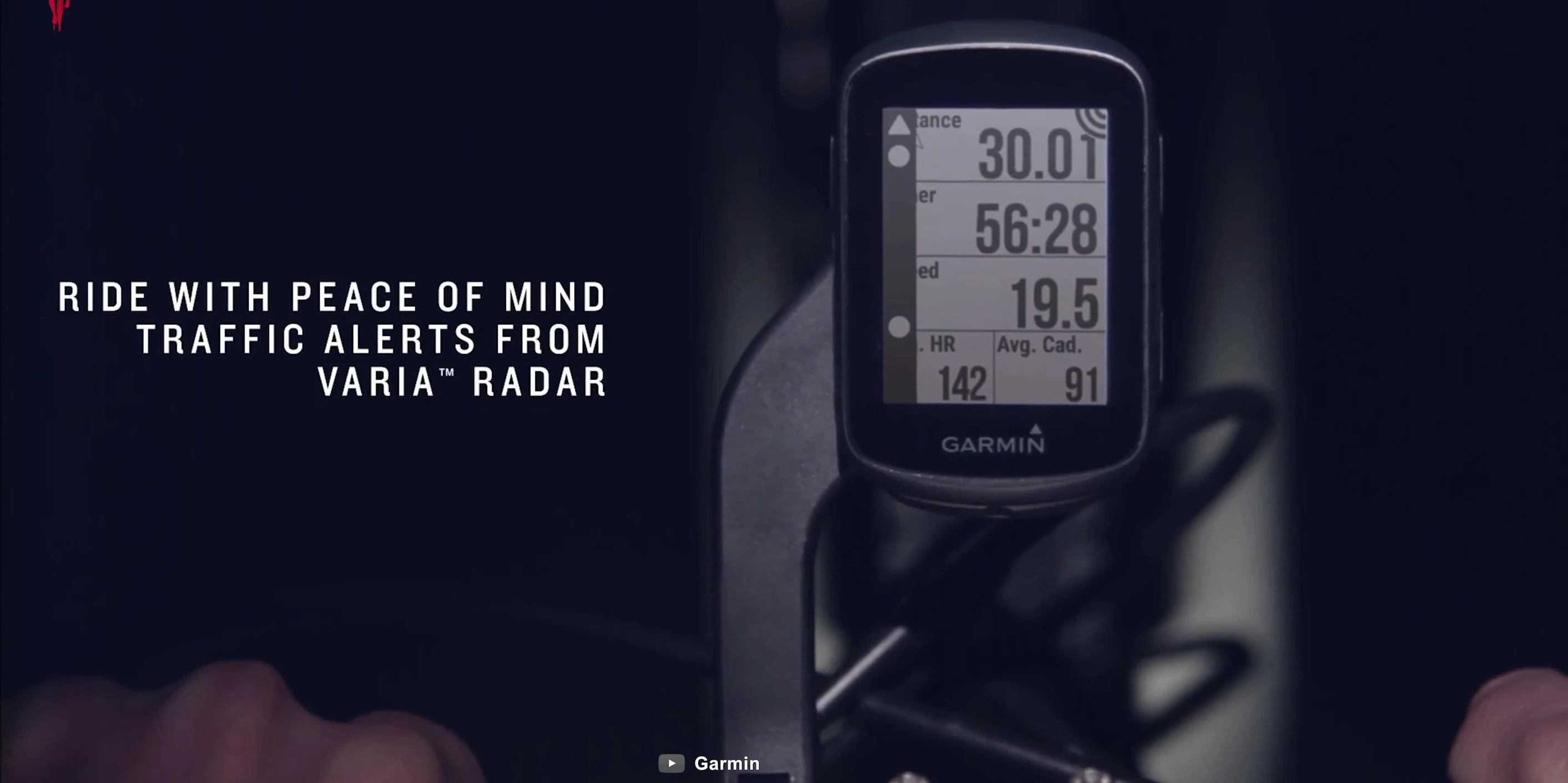 Garmin Edge 130 Plus display
